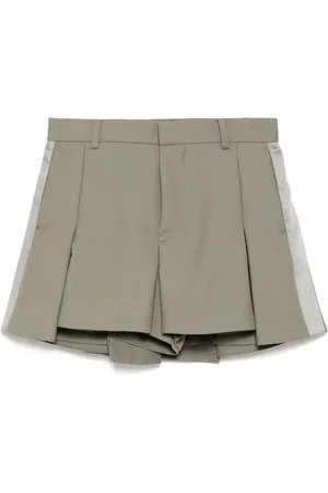 SACAI Shorts mit Bundfalten