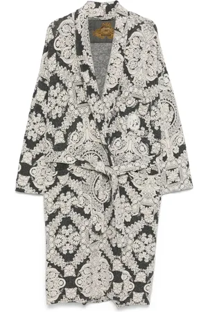 Gianfranco Ferré 1980s Morgenmantel aus Paisley-Jacquard