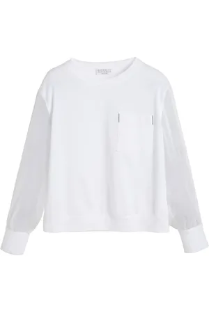 Brunello Cucinelli Top mit Monili-Detail