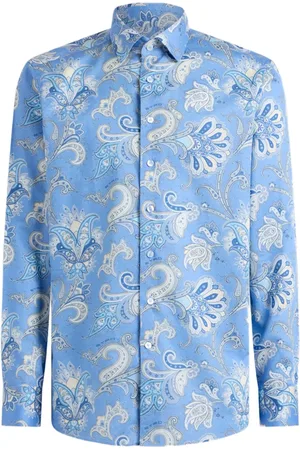 Etro Maxi Flower Paisley Hemd