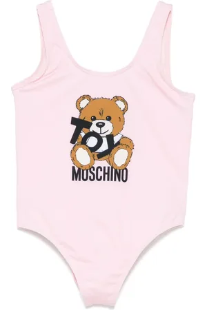 Moschino Badeanzug mit Teddy-Print