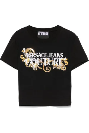 VERSACE T-Shirt mit Logo-Print