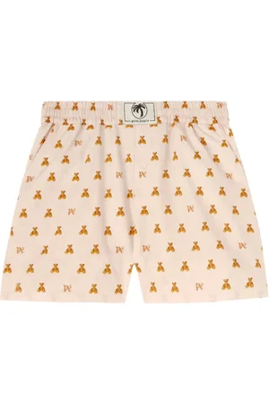 Palm Angels Mini Bear Monogram Shorts