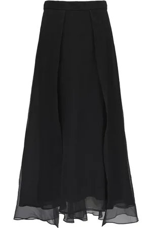 Brunello Cucinelli Maxirock aus Seide