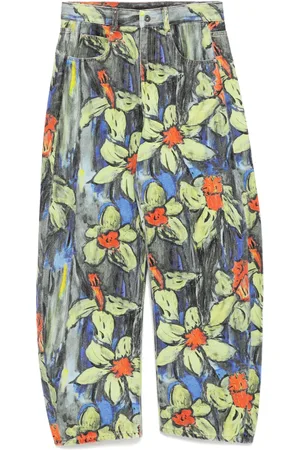 JNBY Jeans mit durchgehendem Blumen-Print