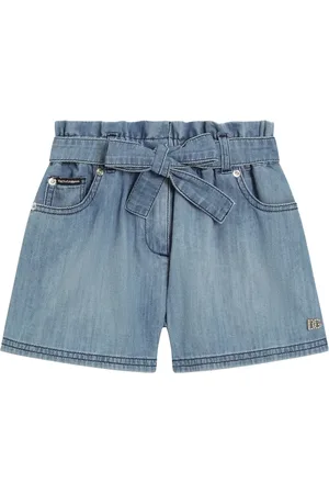 Dolce & Gabbana Jeans-Shorts mit Logo-Applikation