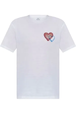 Paul Smith T-Shirt mit Herz-Print