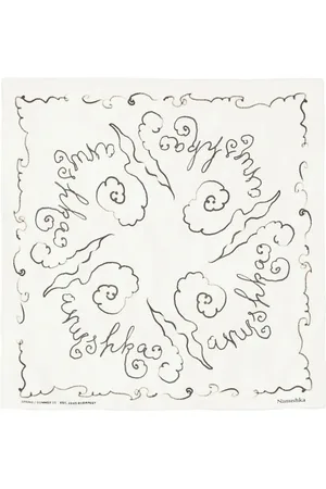 Nanushka Schal mit abstraktem Print