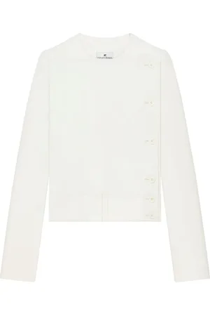 Courrèges Taillierte Jacke mit Knöpfen