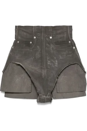 Rick Owens Ausgefranste Shorts