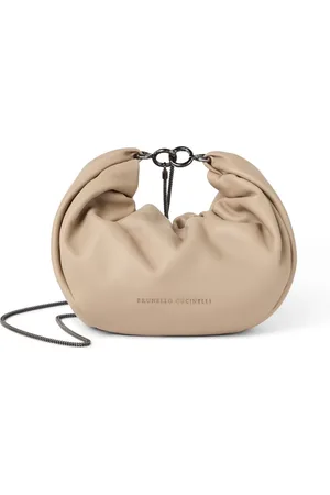 Brunello Cucinelli Umhängetasche mit Monili-Kettenriemen