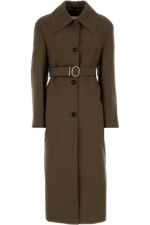 Jil Sander Mantel mit Gürtel