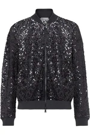 Brunello Cucinelli Jacke mit Pailletten