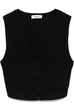 Sandro Gestricktes Oberteil