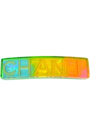 CHANEL 1997 Haarspange mit Logo