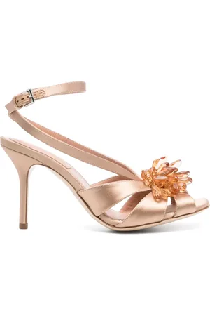 Alberta Ferretti Sandalen mit Perlen 95mm