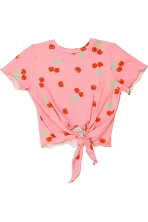 Wauw Capow by Bangbang Chloe T-Shirt mit Kirschen-Print