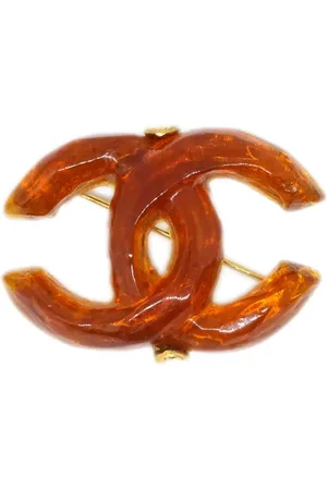 CHANEL 1999 Brosche mit Logo