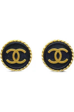 CHANEL 1997 runde Ohrclips