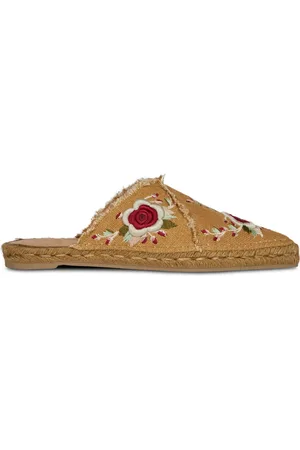 Etro Espadrilles mit Blumenstickerei