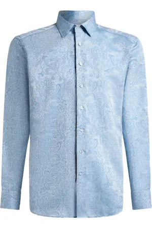 Etro Hemd mit Jacquard-Blumenmuster