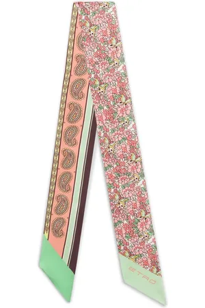 Etro Seidenschal mit Print-Mix
