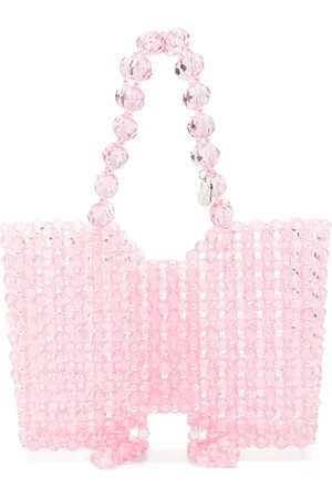 MONNALISA Tote Bag mit Perlen
