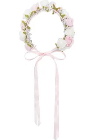 MONNALISA Blumenkrone mit Satinband