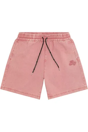A Bathing Ape Shorts mit Logo-Stickerei
