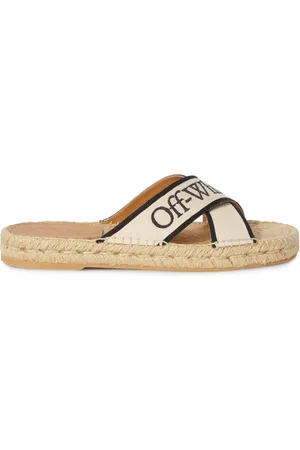 OFF-WHITE Espadrilles mit überkreuzten Riemen