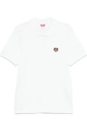 Kenzo Poloshirt mit Happy Tiger-Stickerei