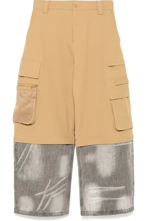 CROQUIS Cargohose mit Kontrasteinsätzen