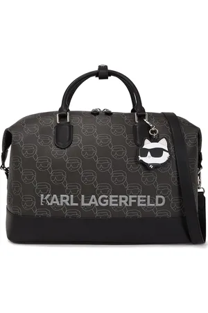 Karl Lagerfeld Ikon Monogram Tote Bag