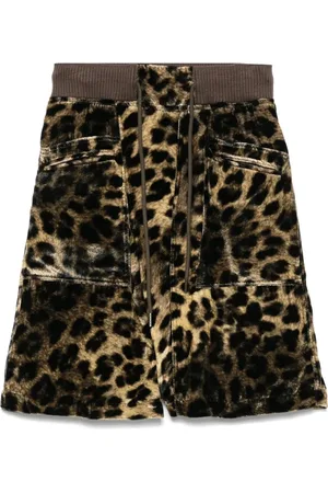 R13 Shorts mit überkreuzten Trägern