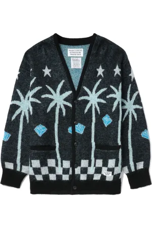 Wacko Maria Cardigan mit Jacquardmuster