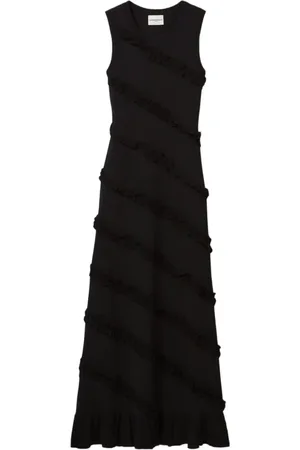 Claudie Pierlot Maxikleid mit Rüschen