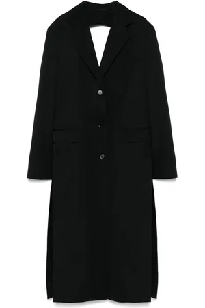 Simone Rocha Cut-Out-Mantel mit Schleifendetail