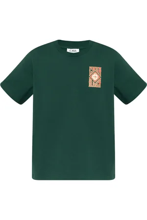Casablanca T-Shirt mit Logo-Print
