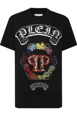 Philipp Plein Strass Smile T-Shirt