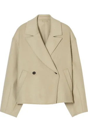 Closed Doppelreihiger Cropped-Blazer