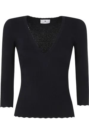 Elisabetta Franchi Gestricktes Oberteil