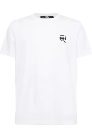 Karl Lagerfeld T-Shirt mit Ikon-Applikation