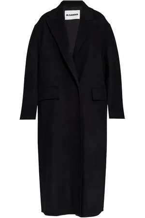 Jil Sander Einreihiger Mantel aus Kaschmir