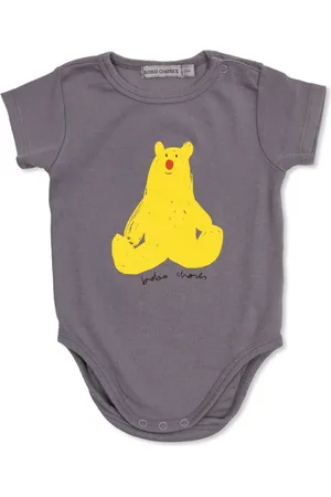 Bobo Choses Body mit Bären-Print