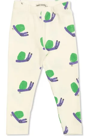 Bobo Choses Hose mit Schnecken-Print