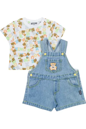 Moschino Shorts-Set mit Bärenmotiv
