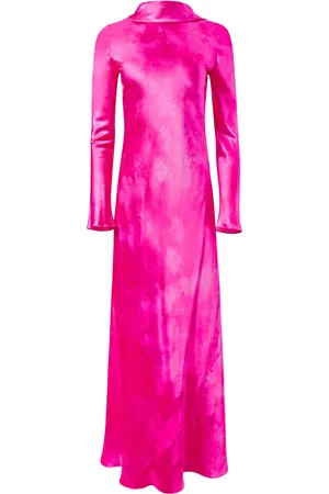 Alejandra Alonso Rojas Abendkleid mit Wasserfall-Rückenausschnitt