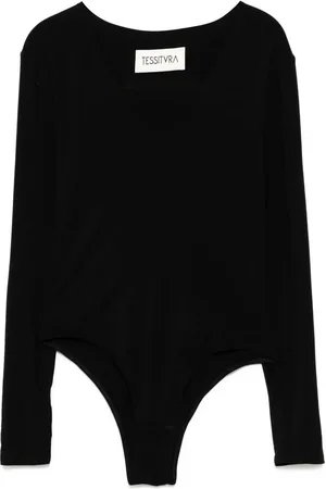 Tessitura Body Couture Body mit V-Ausschnitt