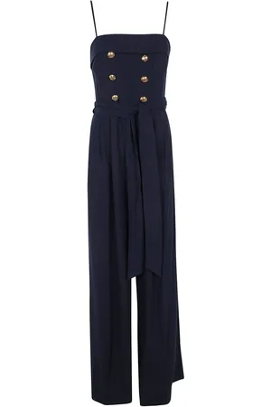 Ralph Lauren Schulterfreier Jumpsuit