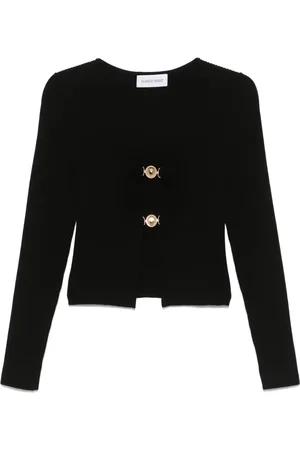Marine Serre Gestrickter Cardigan